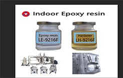 Clear Crystal Liquid Epoxy Resin Hardener Untuk Elektronika 10-110kv Transformer