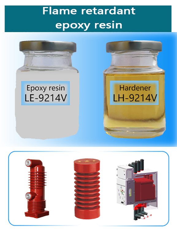 Agen Curing Resin Epoksi Putih dengan Silika untuk Insulator 10 hingga 1100KV