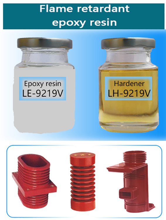 Agen Curing Resin Epoksi Putih dengan Silika untuk Insulator 10 hingga 1100KV
