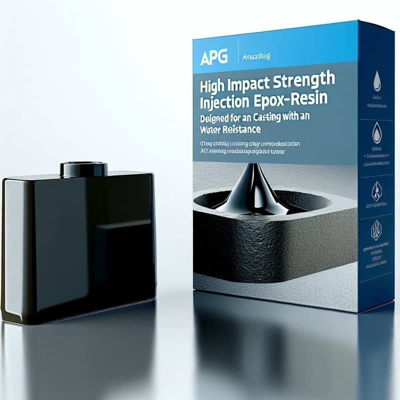 High Impact Kekuatan Injeksi Epoxy Resin untuk APG Mesin Dan Casting High Water Resistance