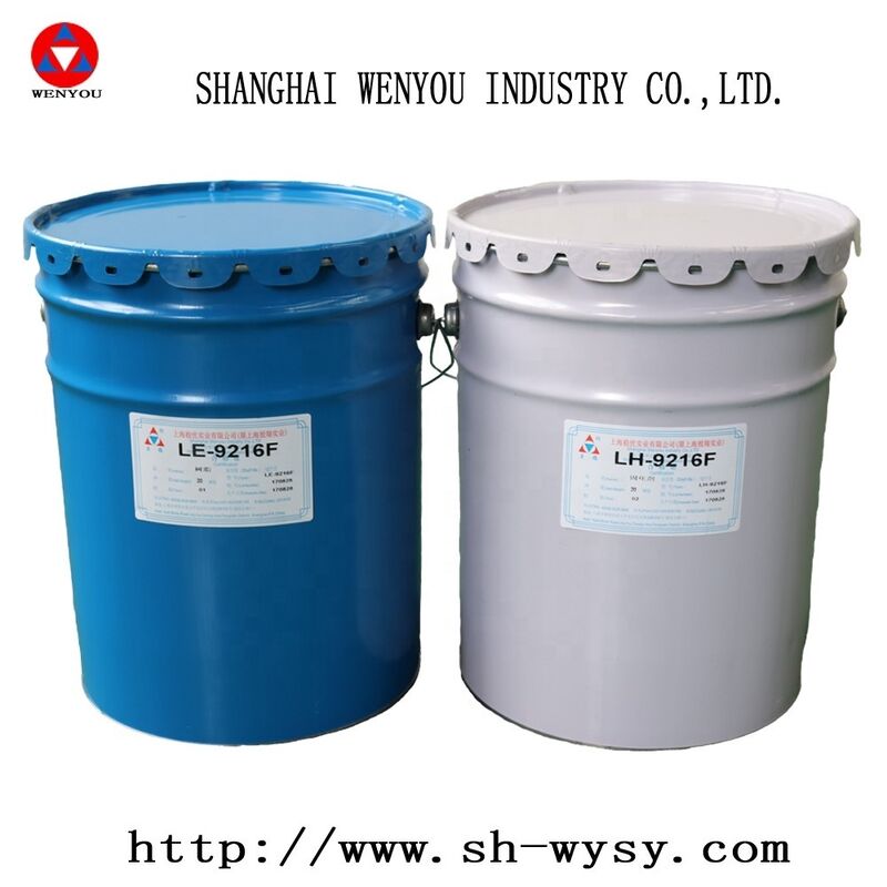 UL 94 V-0 Sertifikasi Kristal Jelas Epoxy Potting Resin dengan suhu kamar penyembuhan untuk Transformer Listrik