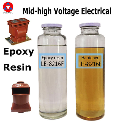 Resin Epoksi Komponen Bening Untuk APG Casting Dua Komponen Perekat