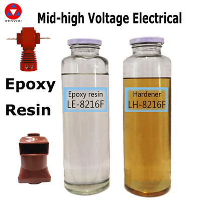 Clear High Liquid Glue Transformer BI Komponen Injeksi Epoxy Resin Untuk Proses APG